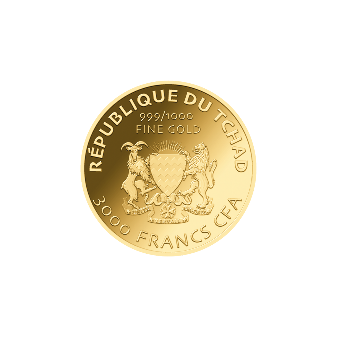 Halloween Coin Card 999/1000 1/1000oz - Gold Gift