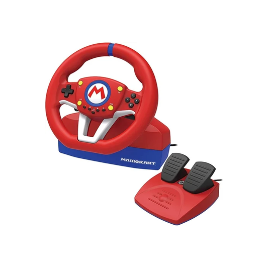 HORI Mario Kart Racing Wheel Pro Mini With Pedals Grade B Preowned