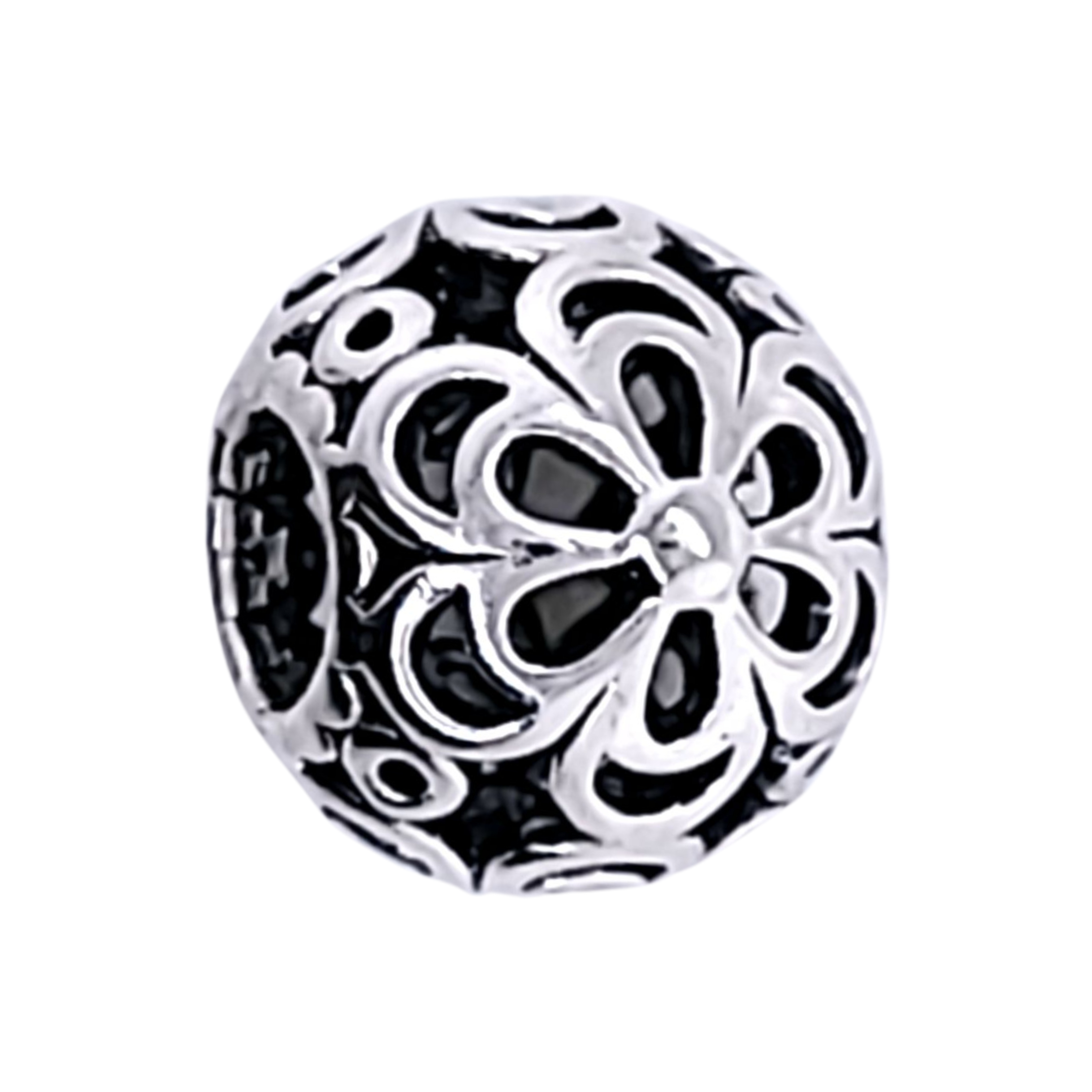Openwork flower 2025 charm pandora