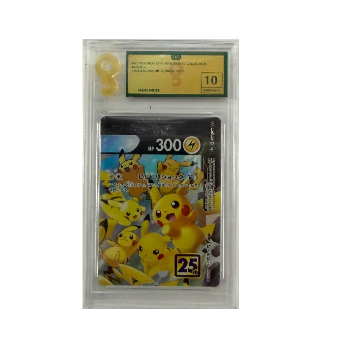2021 Pokemon 25th Anniversary Pikachu V-Union Holo 026/028 OG 10 Gem Mint Preowned