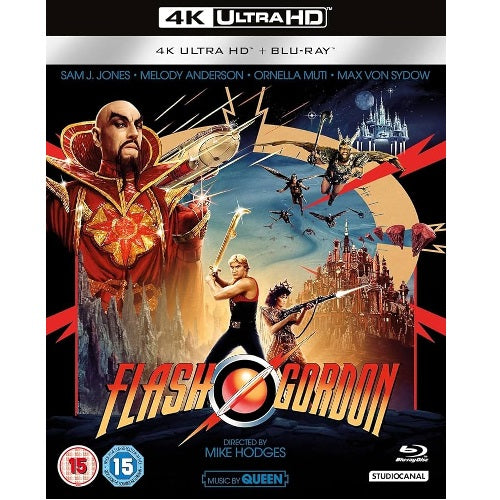 4K Blu-Ray - Flash Gordon (15) Preowned