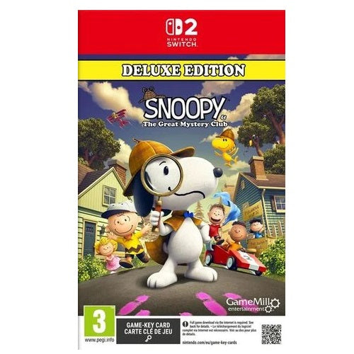 Switch 2 - Snoopy & The Great Mystery Club - Deluxe Edition (3) Preowned