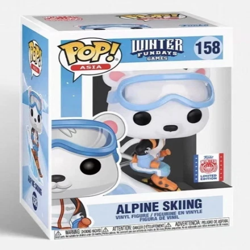 Funko Pop! - Winter Fundays (158) Alpine Skiing (3+) Preowned