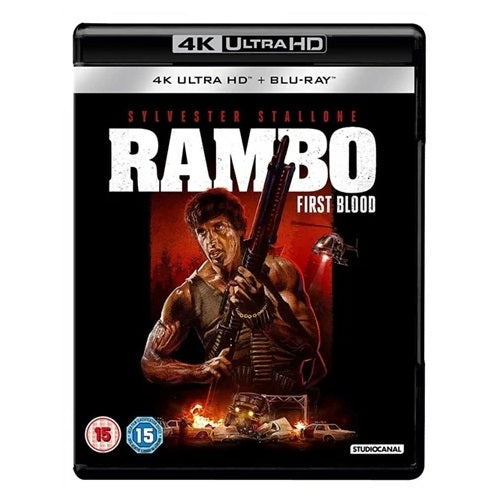 4K Blu-Ray - Rambo First Blood (15) Preowned