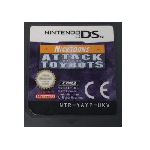 DS - Nicktoons Attack Of The Toybots Unboxed (3+) Preowned