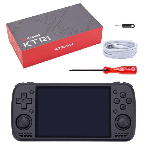 KT Pocket KTR1 Retro Gaming Handheld Device 6GB Ram & 128GB Android 12 Boxed Preowned