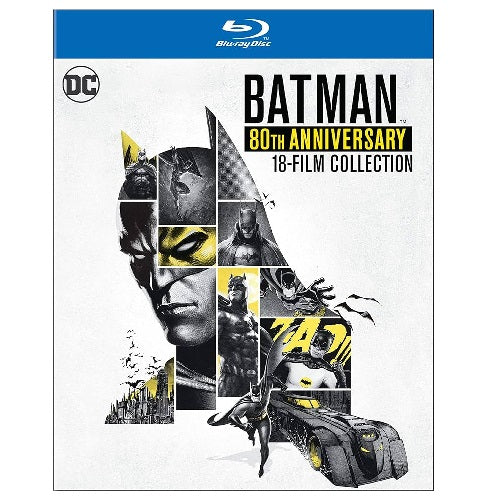 Blu-Ray Boxset - Batman 80th Anniversary 18 Film Collection (PG) Preowned