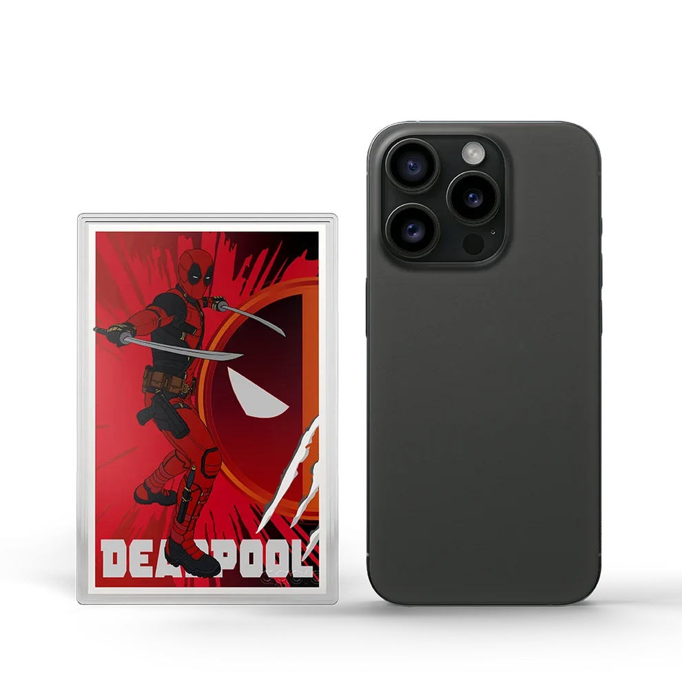 Deadpool Blindbox 5g Silver Foil With Gold Chase