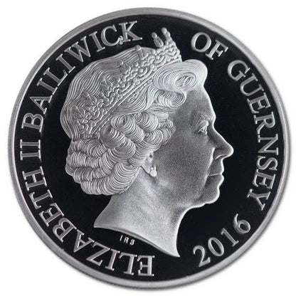5 Pounds - Elizabeth II Battle of the Hastings Silver Proof
