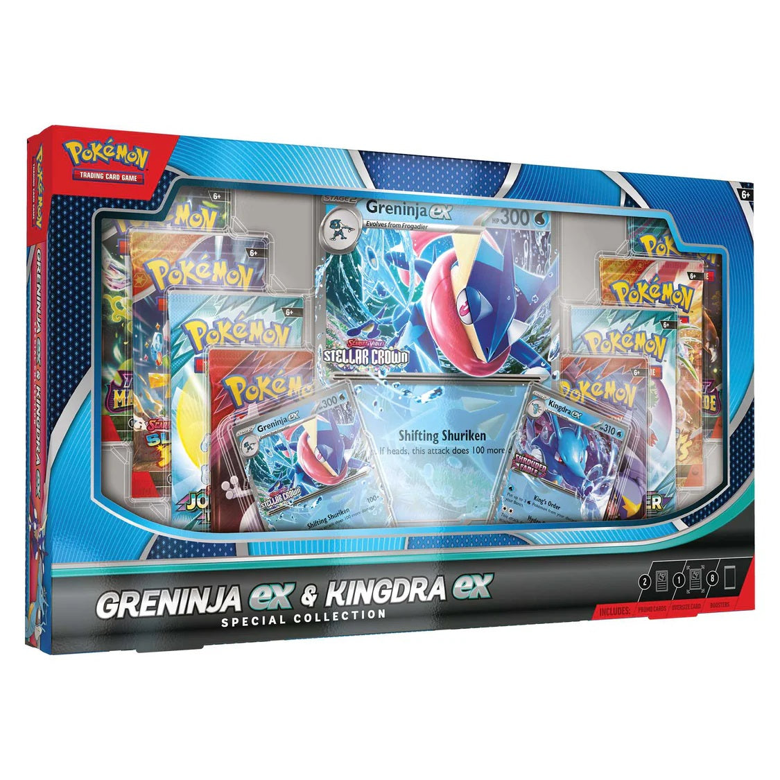 Pokémon TCG: Greninja ex & Kingdra ex Special Collection
