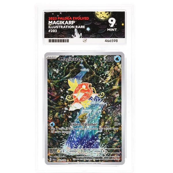 2023 Pokemon Paldea Evolved Magikarp 203/193 ACE Mint 9 Preowned