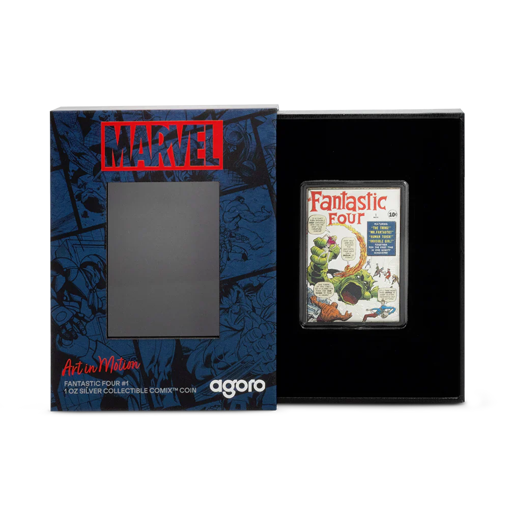 Marvel - Art in Motion - Fantastic Four #1 1oz Silver Coin