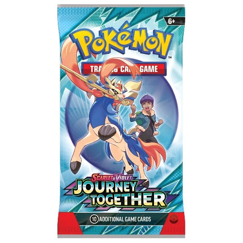 Pokémon TCG: Scarlet & Violet 9 – Journey Together Single Booster Pack Design May Vary