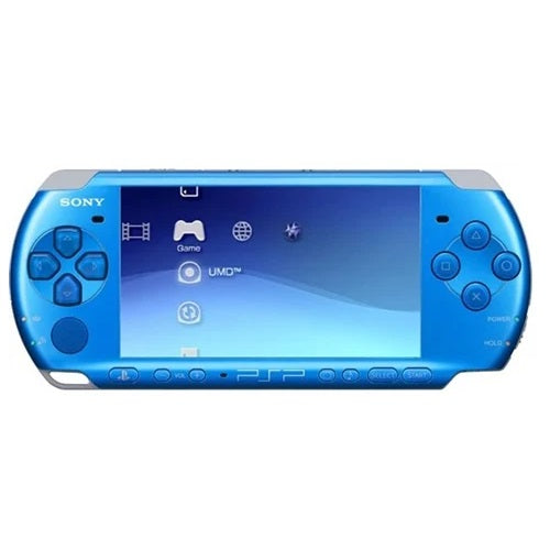 Sony PSP Slim & Lite 3000 Console Vibrant Blue Discounted Preowned