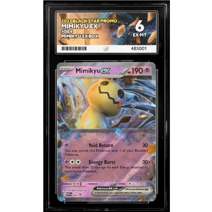 2023 Pokemon Black Star Promo Mimikyu EX 012 ACE 6 EX-MT Preowned