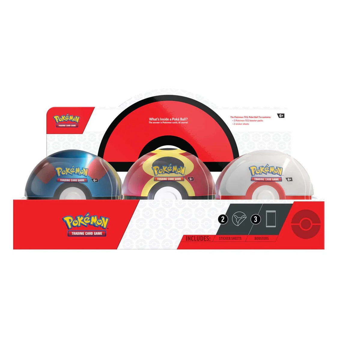 Pokémon TCG: Poke Ball Tin (2025) Design May Vary