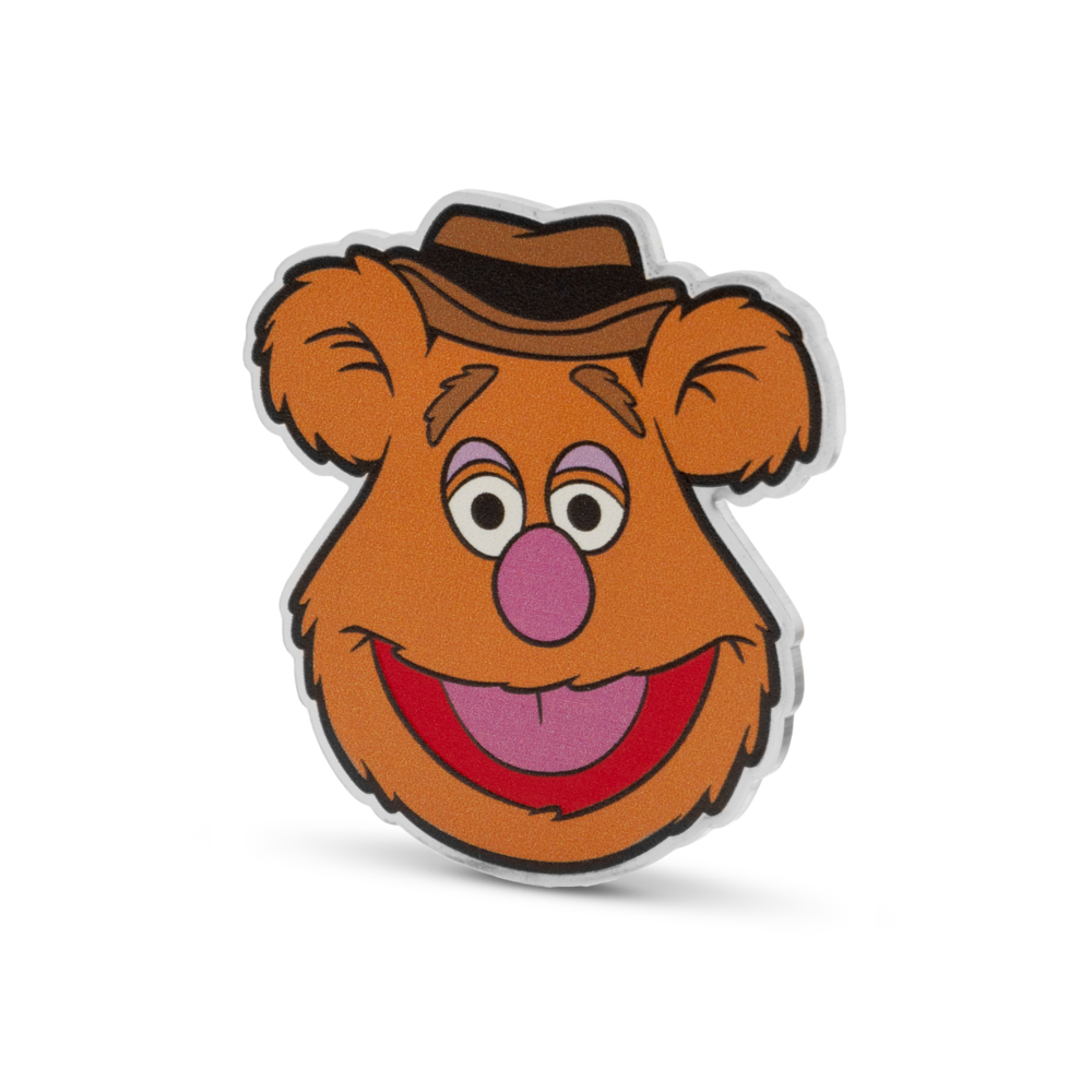 Disney The Muppets - Fozzie Bear 1oz Silver Coin