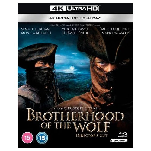4K Blu-Ray - Brotherhood Of The Wolf (15) Preowned