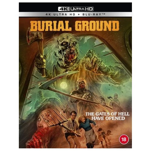 4K Blu-Ray - Burial Ground (18) Preowned