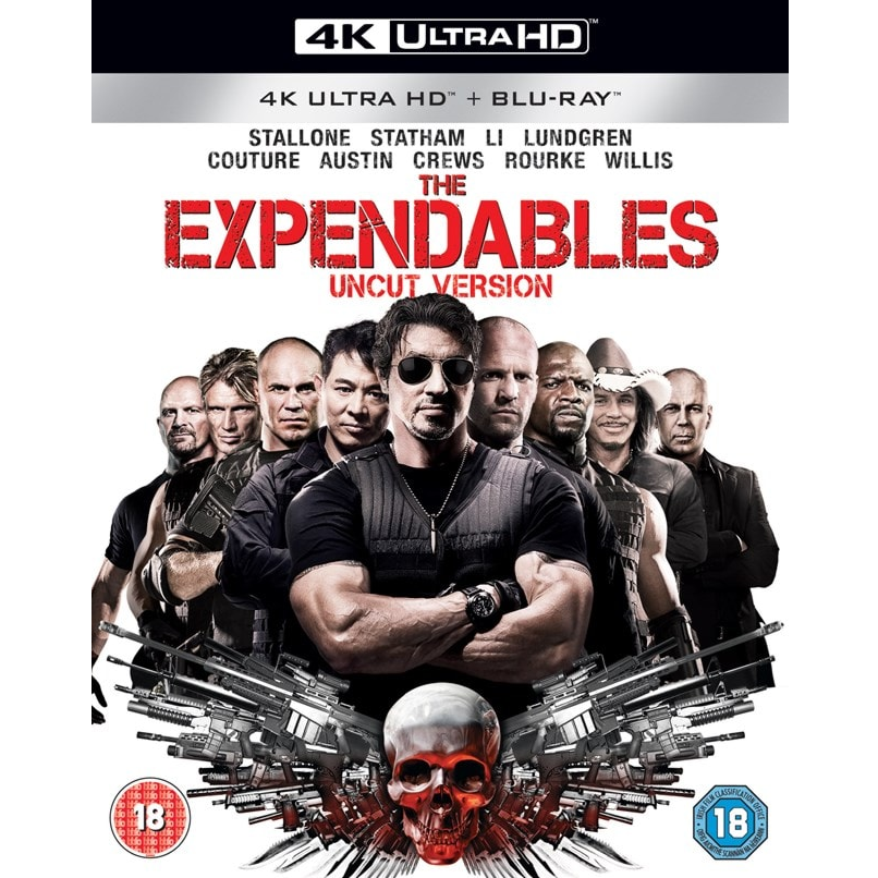 4K Blu-Ray - The Expendables (18) Preowned