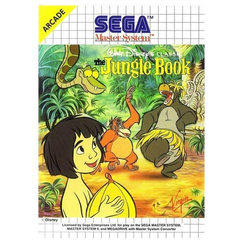 Master System - Walt Disneys Classic The Jungle Book Preowned
