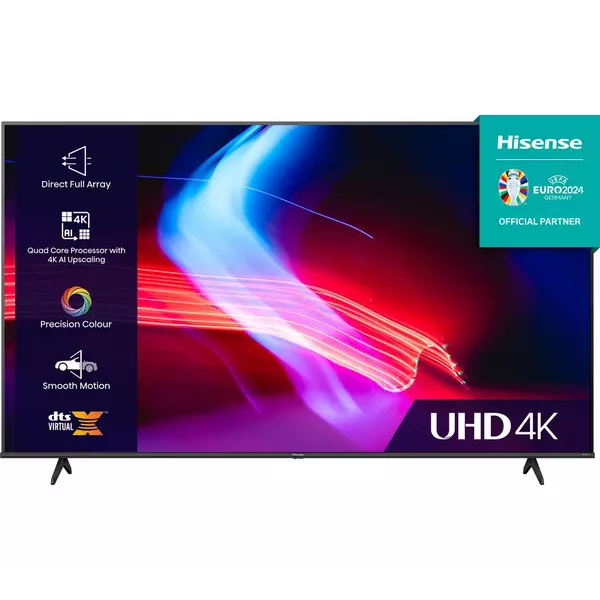 Hisense 43A6KTUK 43" 4K UHD Smart LED TV Grade B Preowned Collection Only