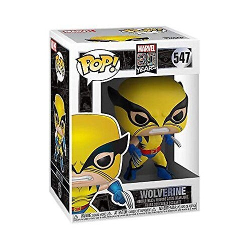 Funko Pop! - Marvel 80 Years [547] Wolverine (3+) Preowned