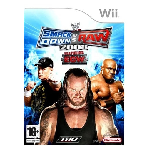 Wii - Smackdown Vs RAW 2008 (16+) Preowned