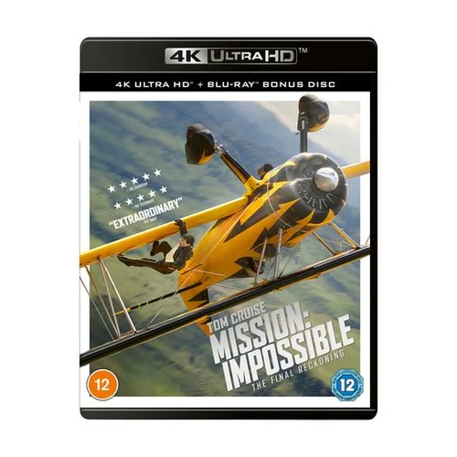 4K Blu-Ray - Mission Impossible: The Final Reckoning (12) 2025 Preowned