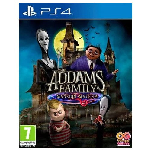 PS4 - The Addams Family Mansion Mayhem (7) Preowned