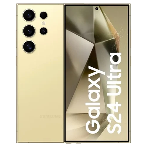 Samsung Galaxy S24 Ultra 256GB Dual Sim Unlocked Titanium Yellow Grade B Preowned