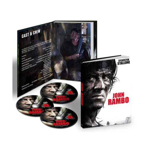 Blu-Ray Boxset - John Rambo Uncut (18) Preowned