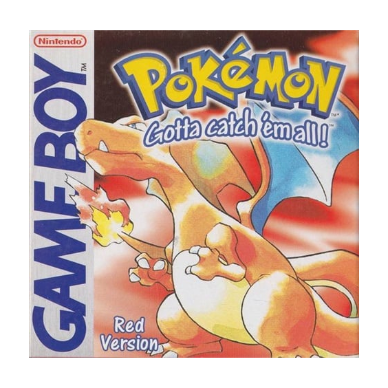 Gameboy - Pokemon: Red Version Boxed With Manual (3) Preowned