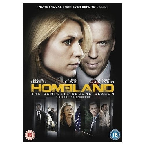 DVD Boxset - Homeland The Complete Second Season (15) Preowned