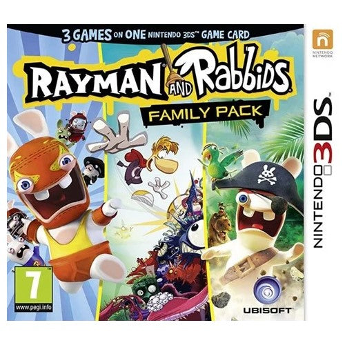 3DS - Rayman and Rabbids Family Pack (7) Preowned