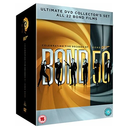 DVD Boxset - 007: James Bond Collection (15) 22 Disc Preowned