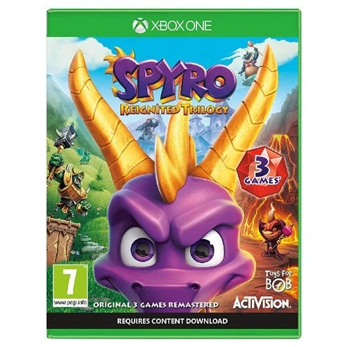 Xbox One - Spyro: Reignited Trilogy (7) Preowned