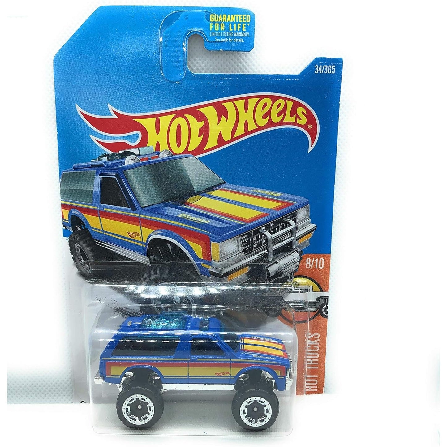 Hot Wheels Hot Trucks - Chevy Blazer 4x4 2016 34/365 (3+) Preowned