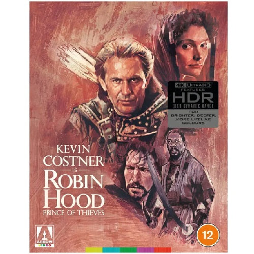 4K - Robin Hood Prince of Thieves UHD And BR Steelbook Arrow Video (12) Preowned