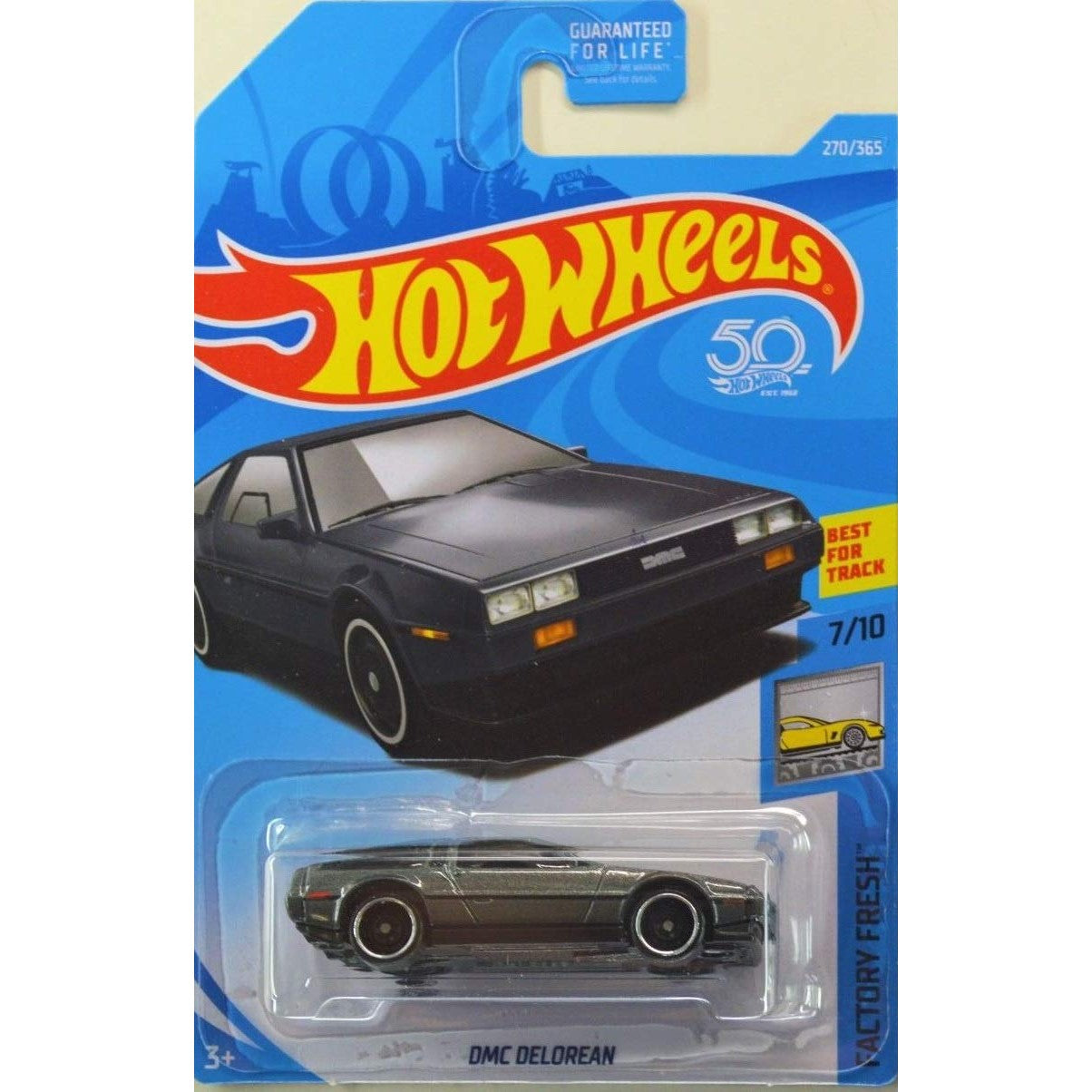 Hot Wheels Factory Fresh - DMC Delorean 2018 270/365 (3+) Preowned