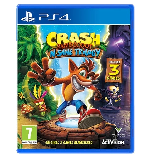 PS4 - Crash Bandicoot: N-Sane Trilogy (7) Preowned