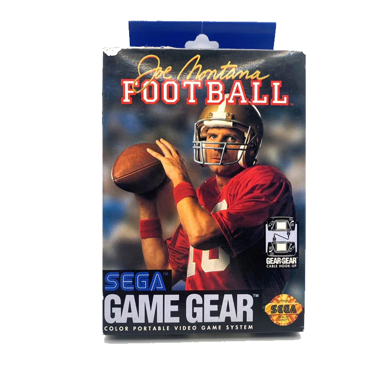 Joe Montana : Football - Sega Game Gear - Jeux vidéo