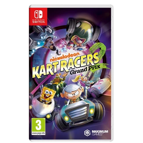 Switch - Nickelodeon Kart Racers 2 Grand Prix (3) Preowned