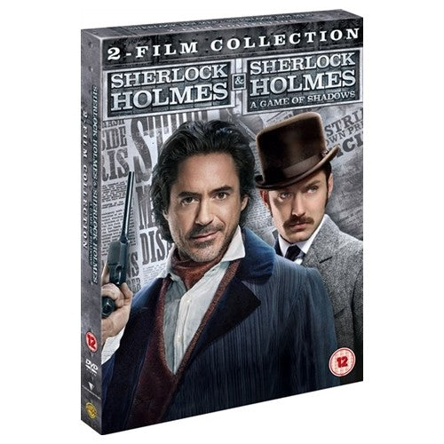 DVD Boxset - Sherlock Holmes 2-Film Collection (12) Preowned