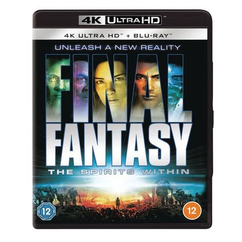 4K Blu-Ray - Final Fantasy The Spirits Within (12) Preowned