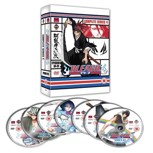 DVD Boxset - Bleach Series 4 (12) Preowned
