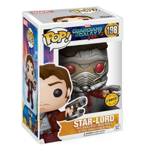 Funko Pop - Guardians Of The Galaxy Vol.2 [198] Star-Lord Preowned