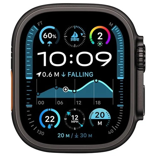 Apple Watch Ultra 2 49mm Cellular Black Titanium Case Grade B Preowned