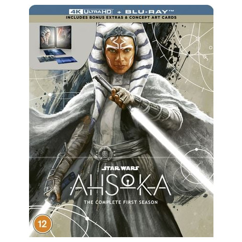 4K - Star Wars: Ahsoka - Season 1 (12) 4K UHD Limited Ed. Steelbook Preowned
