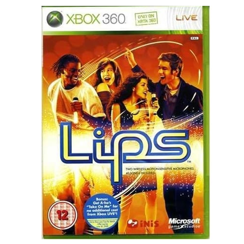 Xbox 360 - Lips (No Microphone) (12) Preowned